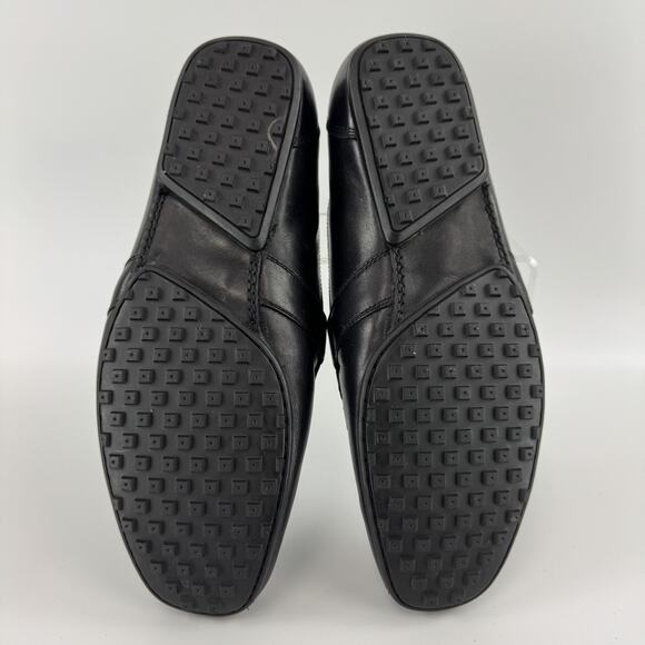 Kenneth Cole Loafer Black Slip On Moc Toe Leather DrivingShoe Men\'s Size 10.5 M main image 5